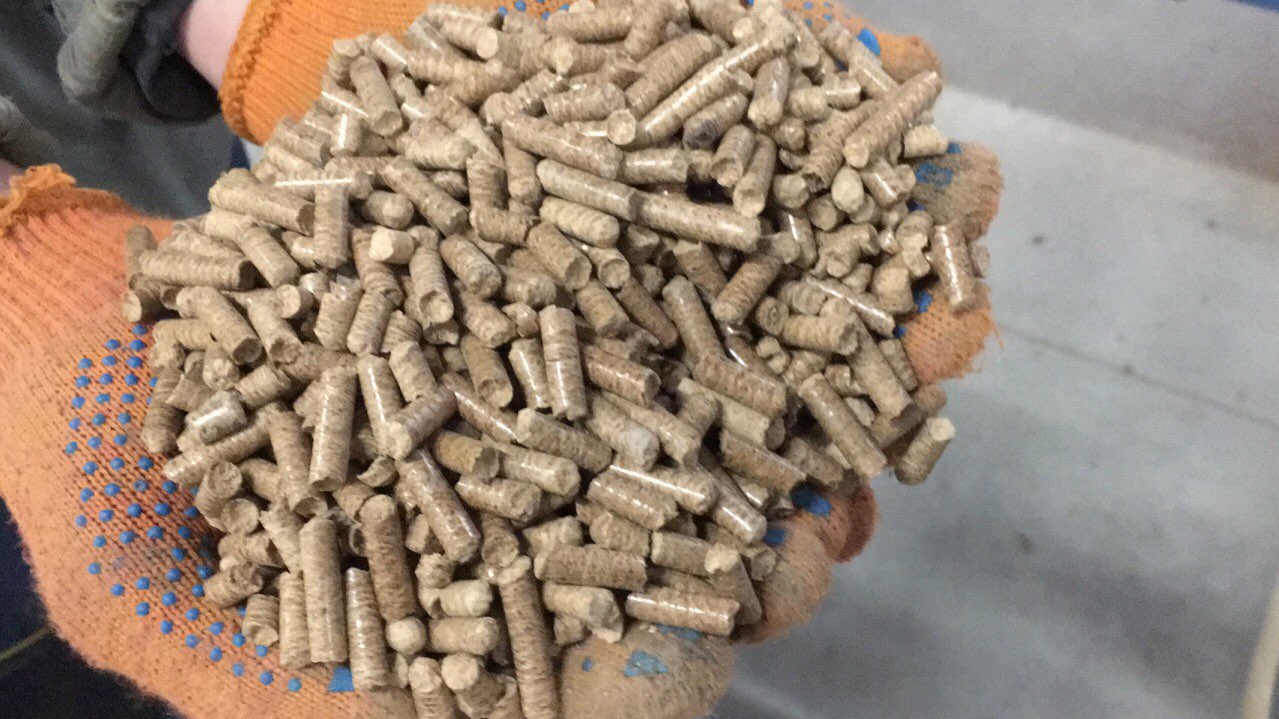 100% oak wood pellets